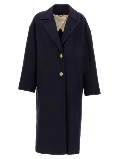 Golden Goose Bertina Coats, Trench Coats Blue In Black