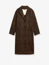 Golden Goose Bertina Wool Blend Coat In Multi