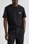 Golden Goose Regular-fit Cotton T-shirt With Iconic Star Graphic In Black/white