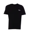 Golden Goose Logo-lettering Crew-neck T-shirt In Black