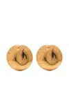 Golden Goose Disc Earrings In Gold
