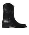 Golden Goose Biker Ankle Boots In Black