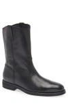 Golden Goose Biker Ankle Boots In Black Leather In Black