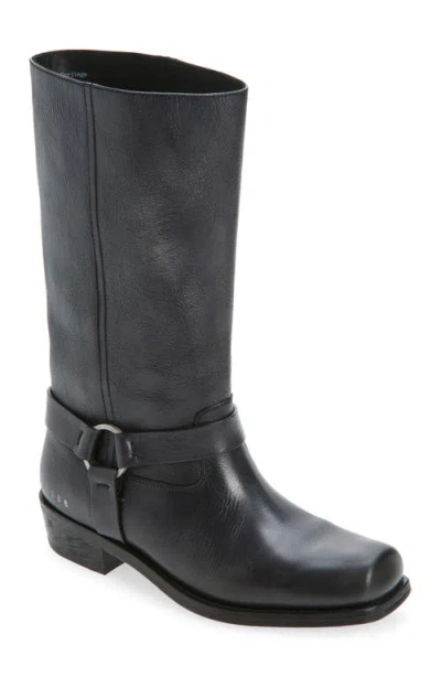 Golden Goose Biker Boot In Black
