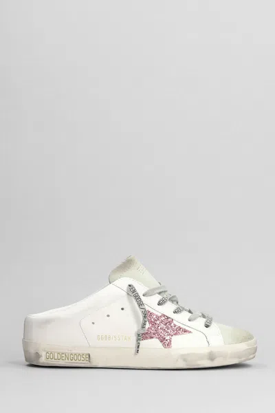 Golden Goose Bio Based Sneakers In White Leather