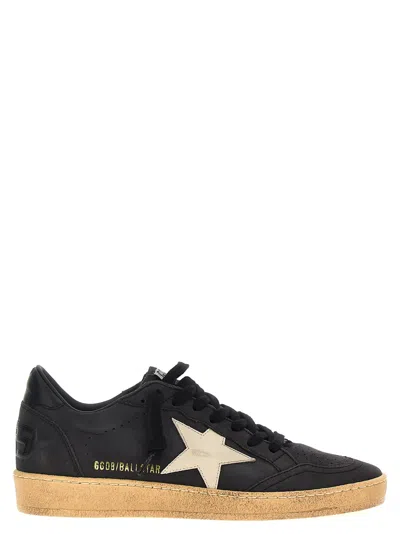 Golden Goose 'ball Star' Sneakers In Black