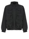 Golden Goose En Goose Multipockets Windbreaker Women's Jacket In Black