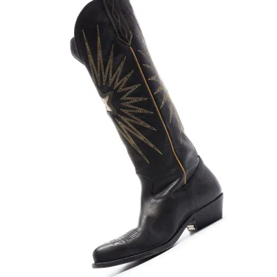 Golden Goose Black Boots Women