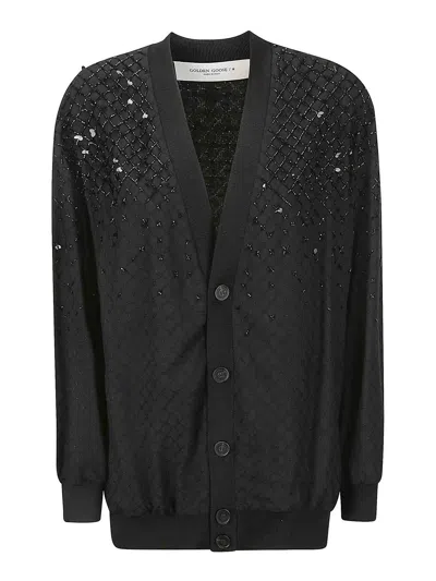 Golden Goose Journey Ws Jacket Cardigan In Black