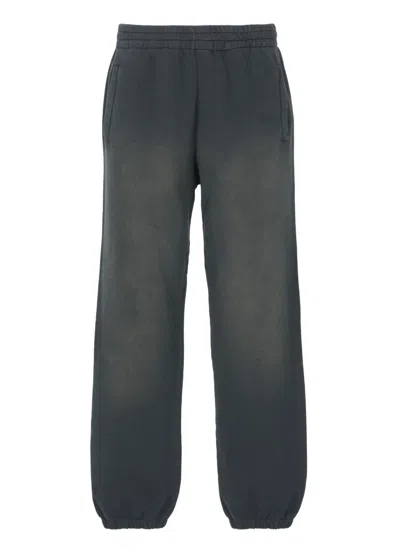 GOLDEN GOOSE GOLDEN GOOSE BLACK COTTON PANTS