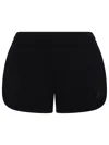 Golden Goose Black Cotton Shorts In Black