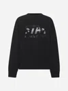 Golden Goose Black Cotton Star Sweatshirt