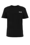 Golden Goose Cotton T-shirt In Blackwhite