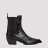 Golden Goose Debbie Beatles Ankle-length Cow Leather Boots In Black
