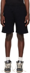 Golden Goose Black Diego Shorts In 90100 Black