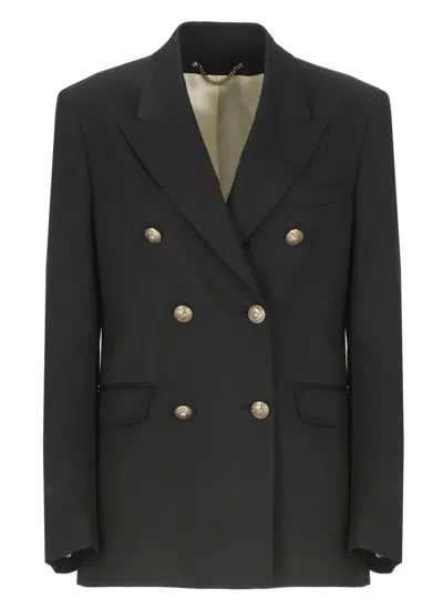Golden Goose Black Doublebreasted Blazer