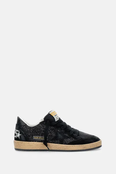 Golden Goose Black Glitter Sneakers