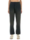 Golden Goose Cotton Wide-leg Sweatpants In Black