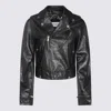 Golden Goose Smooth Leather Motorcycle Jacket