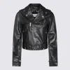Golden Goose Smooth Leather Motorcycle Jacket