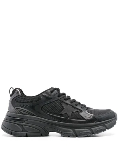GOLDEN GOOSE MEN BLACK LIGHTSTAR SNEAKERS, 9 LUXURY SNEAKERS FOR MEN DARVEYS