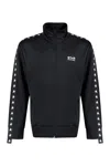 Golden Goose Deluxe Brand High-collar Sweatshirt With Star Detailing And Zipper