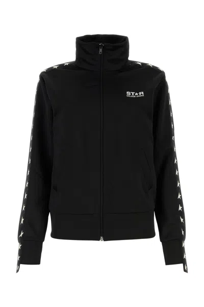 GOLDEN GOOSE BLACK POLYESTER DENISE SWEATSHIRT