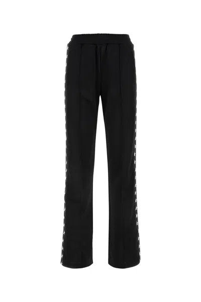 GOLDEN GOOSE BLACK POLYESTER DOROTEA JOGGERS