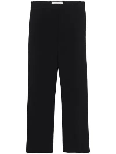 GOLDEN GOOSE BLACK RELAXED PANT