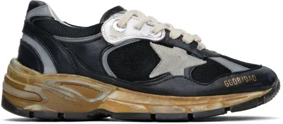 GOLDEN GOOSE BLACK RUNNING DAD SNEAKERS