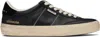 Golden Goose Soul-star Nappa Upper Leather Hf Tongue Suede Heel In Black