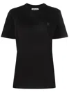 Golden Goose T-shirt Star Collection Con Stella Tono Su Tono In Black