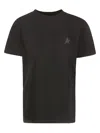 Golden Goose Black T-shirt With Logo In Black