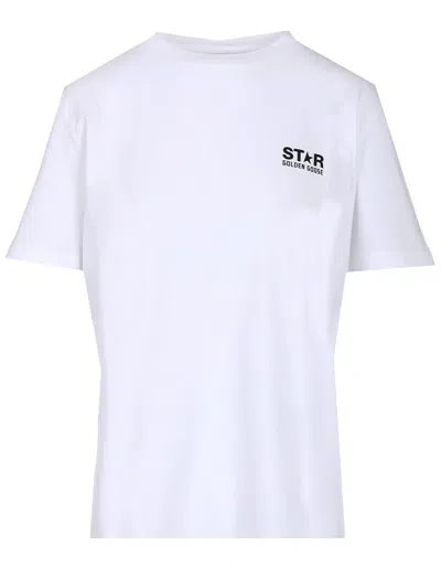 Golden Goose Deluxe Brand Women Regular Cotton T-shirt In White