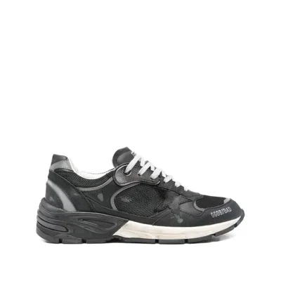GOLDEN GOOSE GOLDEN GOOSE BLACK TRAINERS - LOW-TOPS MEN
