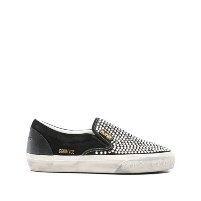 GOLDEN GOOSE GOLDEN GOOSE BLACK TRAINERS WOMEN
