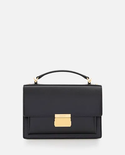 GOLDEN GOOSE BLACK VENEZIA SATCHEL BAG