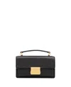Golden Goose Calf Leather Venezia Tote Bag In Black