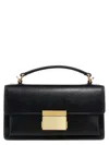 Golden Goose 'venezia' Black Hangbag With Adjustable And Removable Shoulder Strap And Clasp Closure In Black