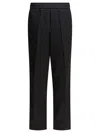 Golden Goose Wool Jogging Pants In Black