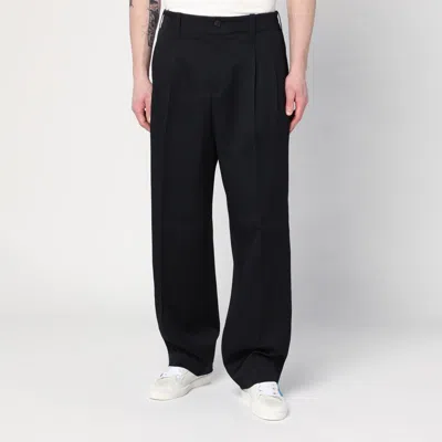Golden Goose Black Wool Trousers Men