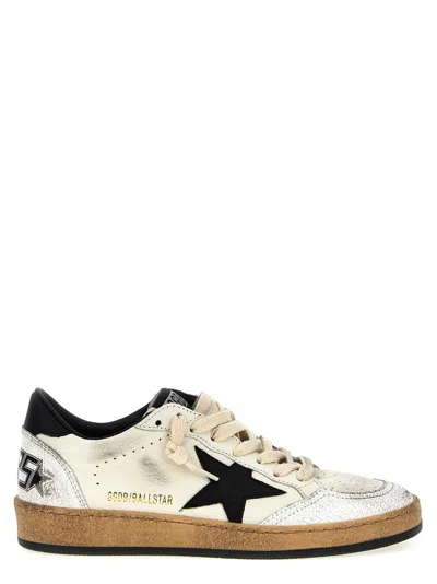 GOLDEN GOOSE WOMEN BLACKWHITE LACE-UP SNEAKERS, 6.5 LUXURY SNEAKERS FOR WOMEN DARVEYS