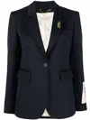 Shop Golden Goose Blazer Fitted Dune