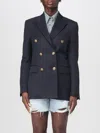 Golden Goose Blazer  Woman Color Blue In Blue