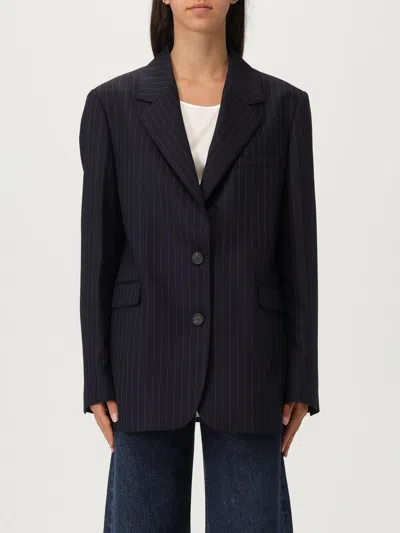 GOLDEN GOOSE BLAZER GOLDEN GOOSE WOMAN COLOR NAVY,432114045