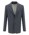 Golden Goose Men's Decontructed Jacket In Grey