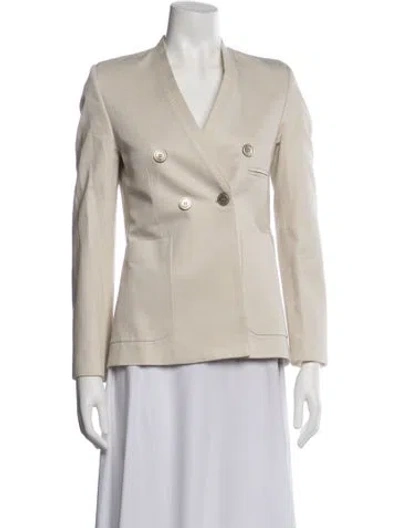 Pre-owned Golden Goose Blazer In White