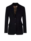 Golden Goose Blazer With Notch Lapels In Blue
