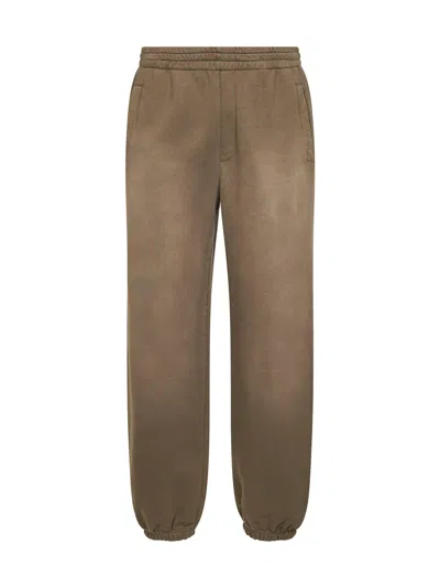 Golden Goose Jogging Dandy Cotton Fleece Sweatpants In Brown