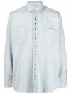 Golden Goose Golden Collection Bleached Denim Shirt